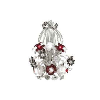 Mechini / Chandeliers / Coloured Bohemian Crystal & Murano Glass L-GIGLIO/16