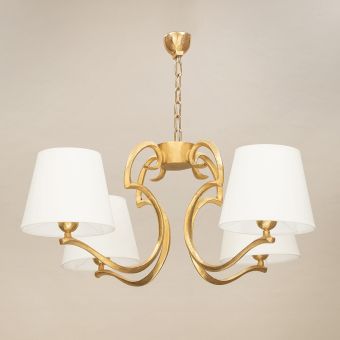 Objet Insolite / Bronze Chandeliers / Lustre Rinceau