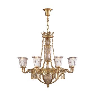 Mariner / Chandeliers / Casted Bronze & Scholer crystal 19227.1