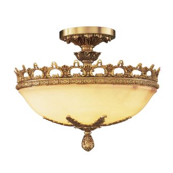 Mariner / Alabaster Ceiling Lamp / Royal Heritage 18897