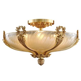 Mariner / Venetian Glass Ceiling Lamp / Royal Heritage 19524