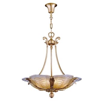 Mariner / Pendants & Suspension Lights / Casted Bronze & Venetian glass 19494.1