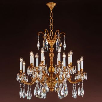 Mariner / Chandeliers / Casted Bronze & Scholer crystal 19834.0