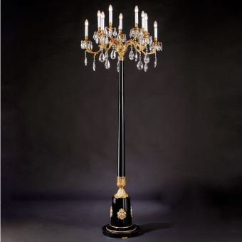 Mariner / Floor Lamps / Casted Bronze & Scholer crystal 19879.0