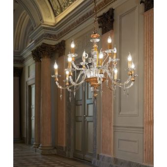Euroluce Lampadari / Chandeliers / Midha Alicante L8+4