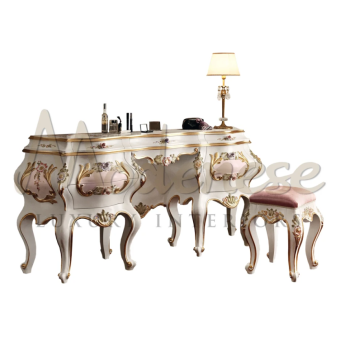 Modenese Luxury Interiors / Dressing Tables / Victorian 7-Drawers Toilette 11205