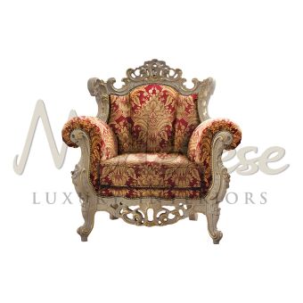 Modenese Luxury Interiors / Armchair / Neo-Baroque Throne 15435