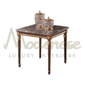 Modenese Luxury Interiors / Side Tables / Emperador Dark 14635