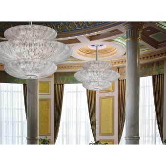 Glass & Glass Murano / Chandeliers / Spicchi di arte veneziana ART. 1440/S
