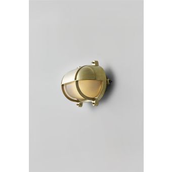 Original BTC / Wall Lights / Oval Brass Bulkhead 7434