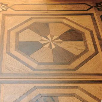 Parquet In / Old Chic-Pierrick / Parquet / 150 (Oak Light, Afr. Zambia Medium, Maple)