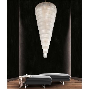 Euroluce Lampadari / Chandeliers / Plissè Project 87