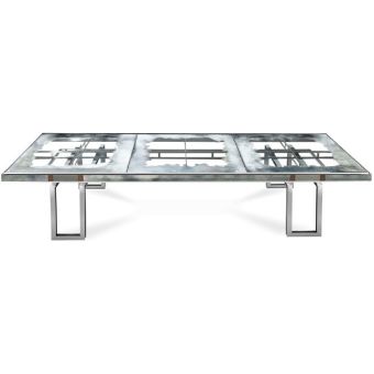 Arte Veneziana / Dining Tables / Popilia Contemporary FTB-GLF-201-L9040