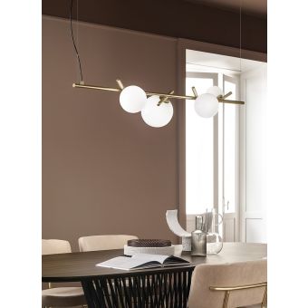 Masiero / Pendants & Suspension Lights / Posy Linear Suspension