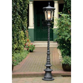 Historical Outdoor Lamp Posts, Wrought Iron AL 6783, 6784 