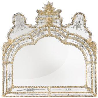 Arte Veneziana / Wall Mirrors / Trittico Venetian Style MVX-AVA-004-016S