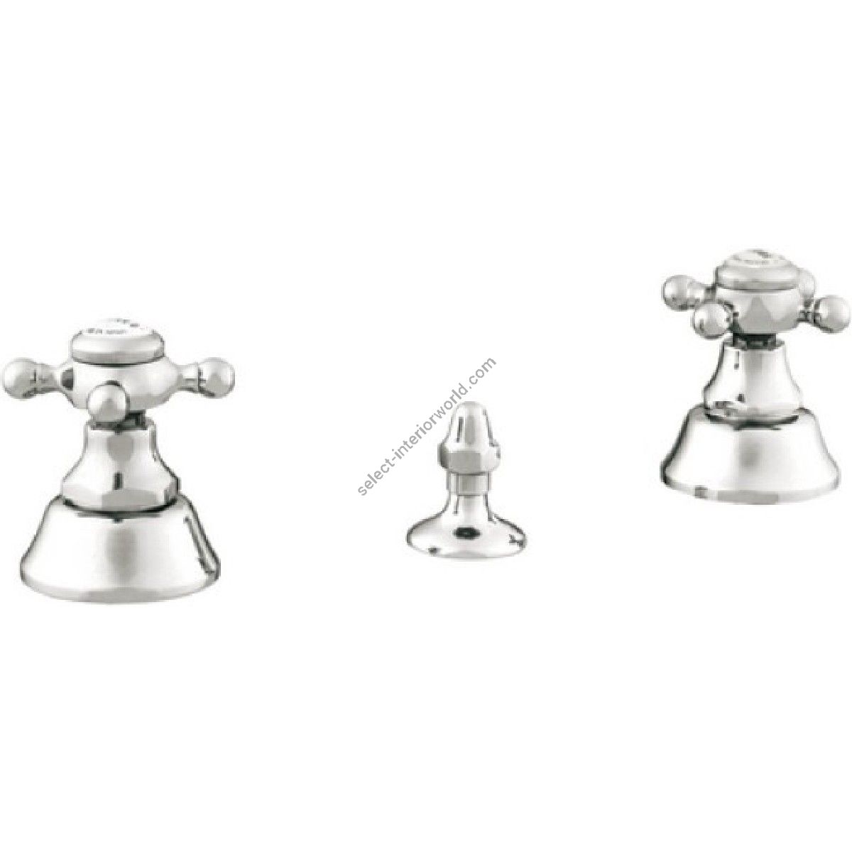 Bronces Mestre / Bidet Fittings / Three holes bidet set 035022.B00.50