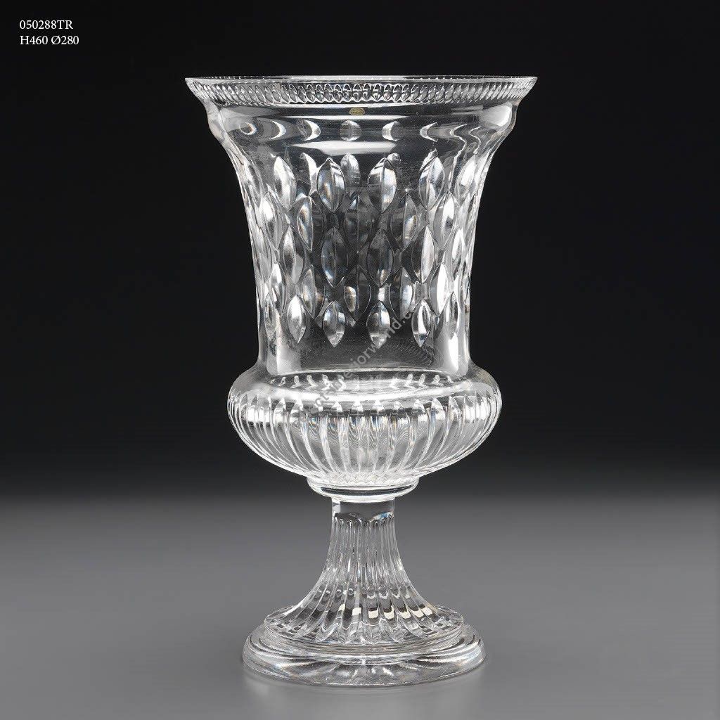 Italian Luxury Lighting / Vases / Crystal 46 cm 050288TR