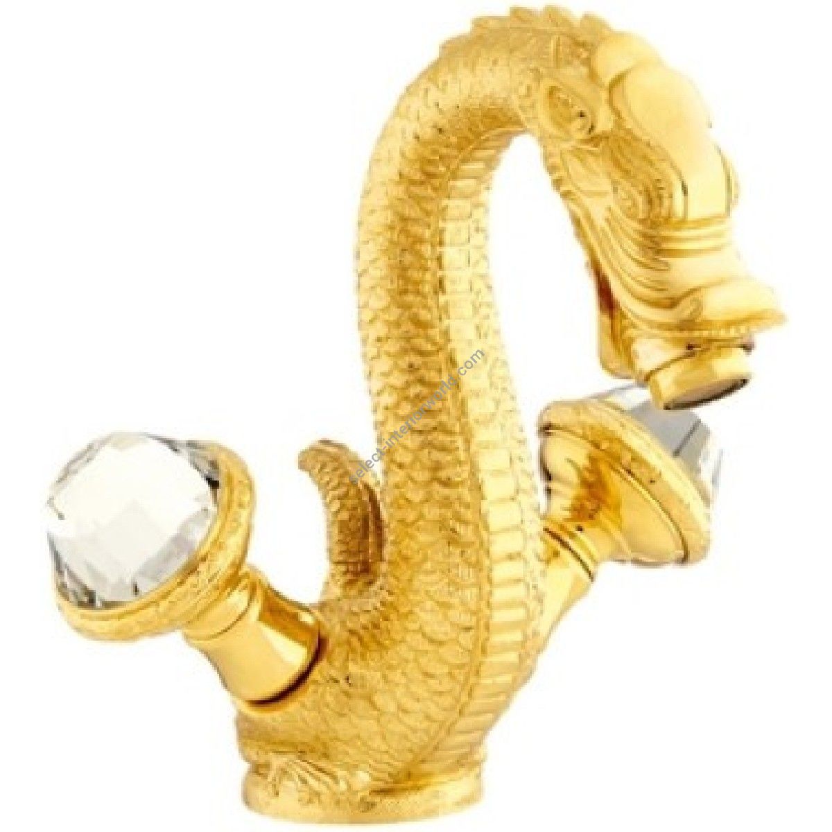 Bronces Mestre / Washbasin Fittings / One hole basin mixer with Swarovski crystal 059205.E00.00