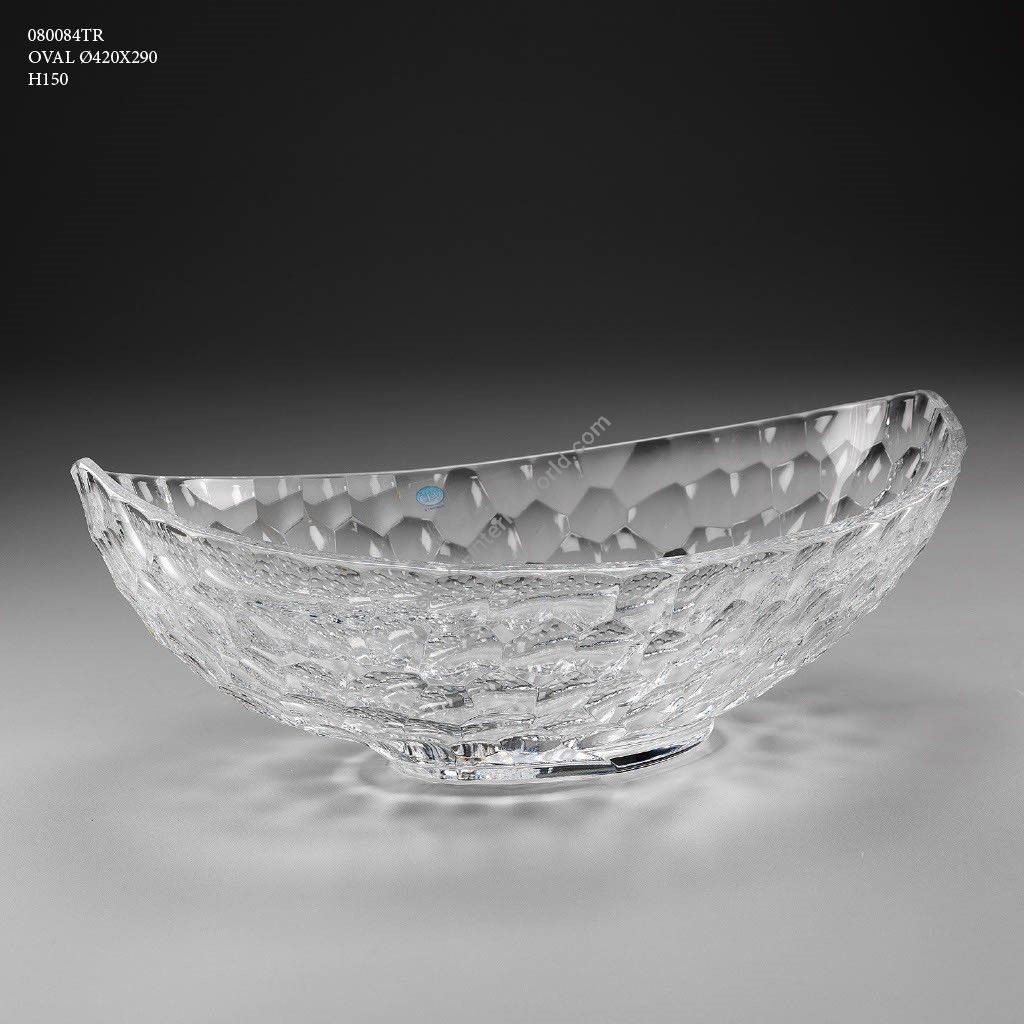 Italian Luxury Lighting / Decorative Bowls / Crystal 15 cm 080084TR
