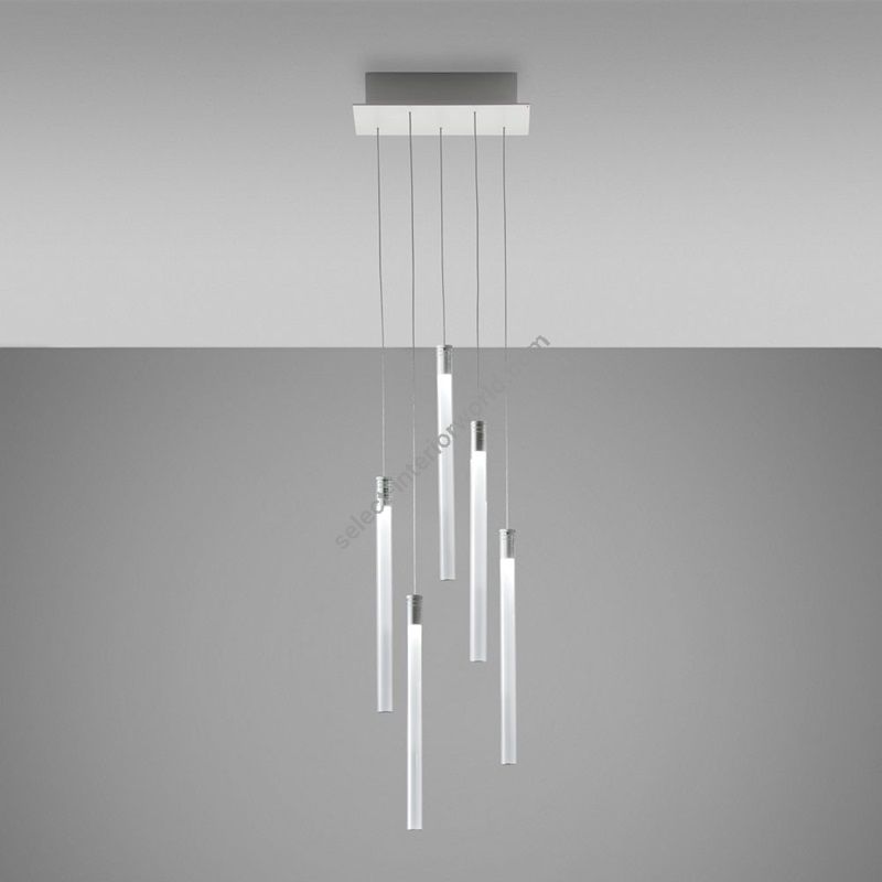 Fabbian / LED Ceiling Lights / Multispot Tooby F32 5 spots 30x15cm