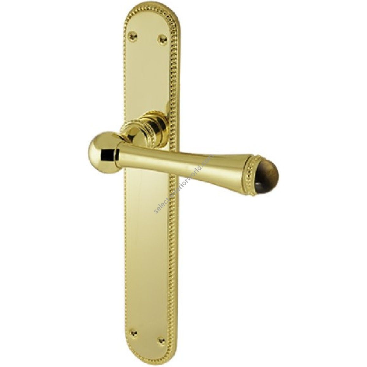 Bronces Mestre / Door Handles / Metropolis with tiger eye stone 0A4085.TG0.01