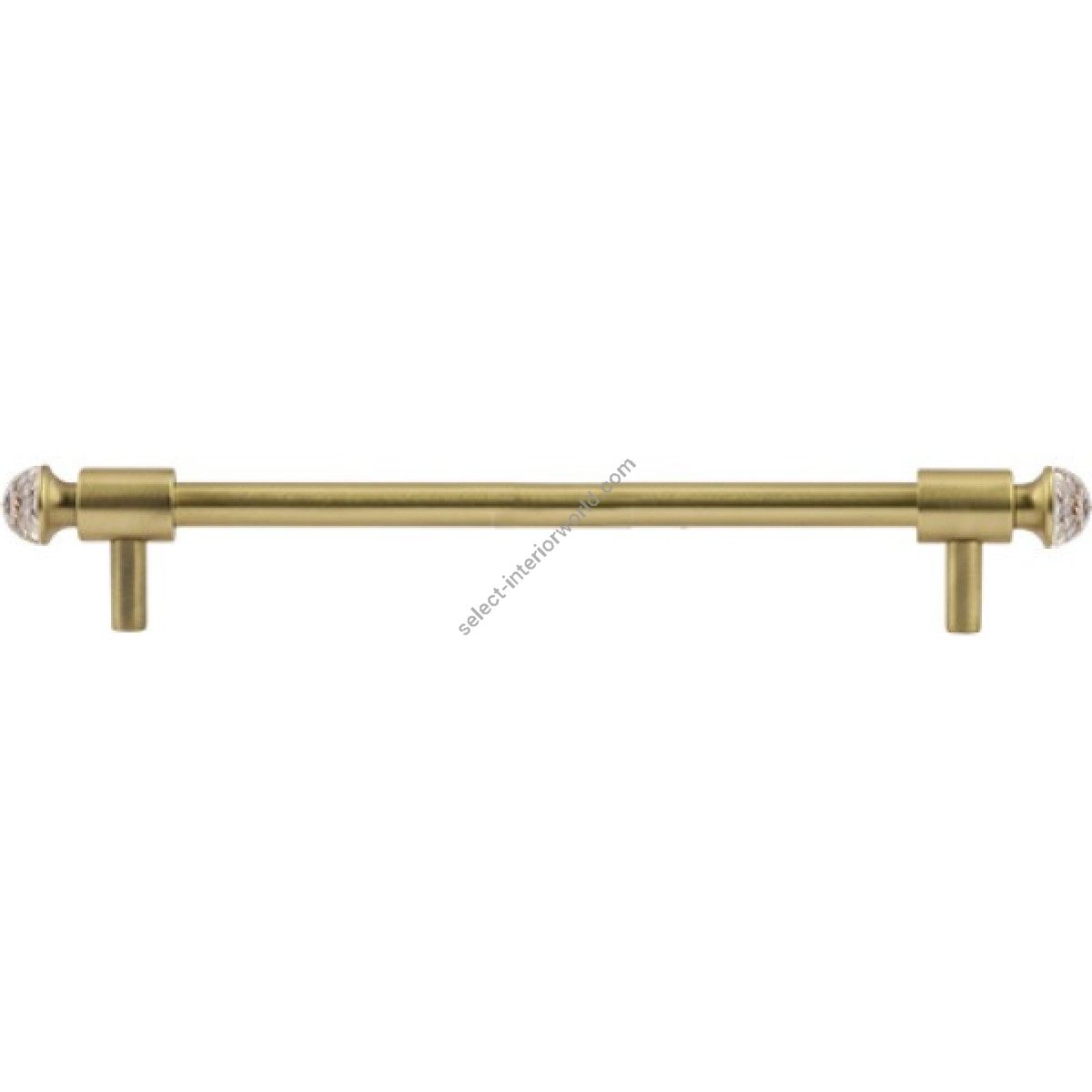Bronces Mestre / Furniture Handles / Clasica with Swarovski crystal 192mm between centers 0T5000.S192.30