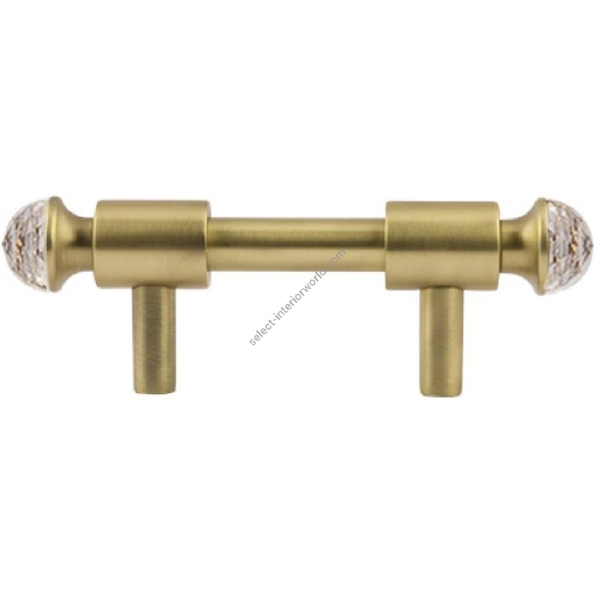 Bronces Mestre / Furniture Handles / Clasica with Swarovski crystal 64mm between centers 0T5000.S64.30