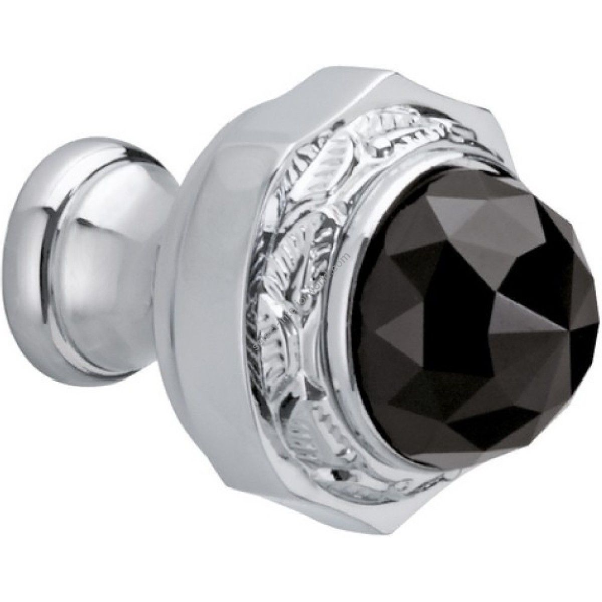 Bronces Mestre / Furniture Handles / Clasica 32mm with Swarovski black crystal 0Z5746.BN0.50