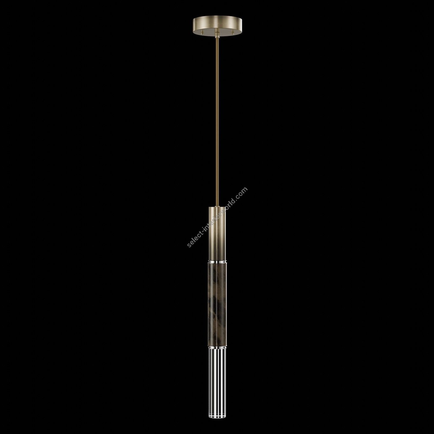 Fine Art Handcrafted Lighting / Pendants & Suspension Lights / Antonia 6.5″W Round Pendant