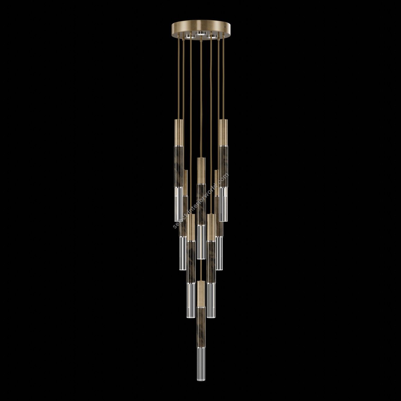 Fine Art Handcrafted Lighting / Pendants & Suspension Lights / Antonia 16″W Round Pendant