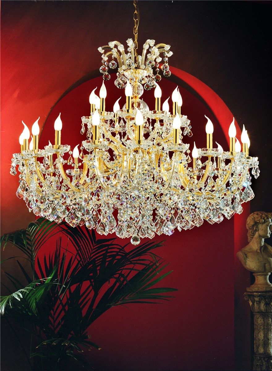 Italian Luxury Lighting / Chandeliers / Maria Theresa 30 Lights 1004 030