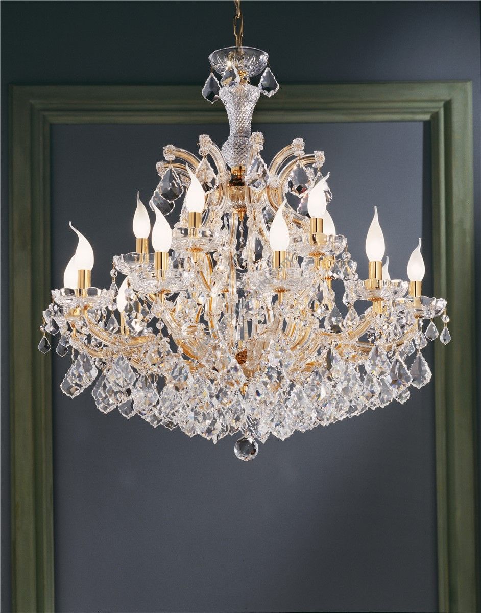Italian Luxury Lighting / Chandeliers / Maria Theresa 15 Lights 1006 015