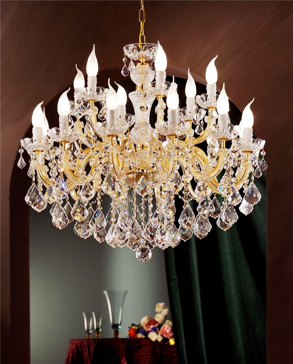 Italian Luxury Lighting / Chandeliers / Maria Theresa 18 Lights 1028 018
