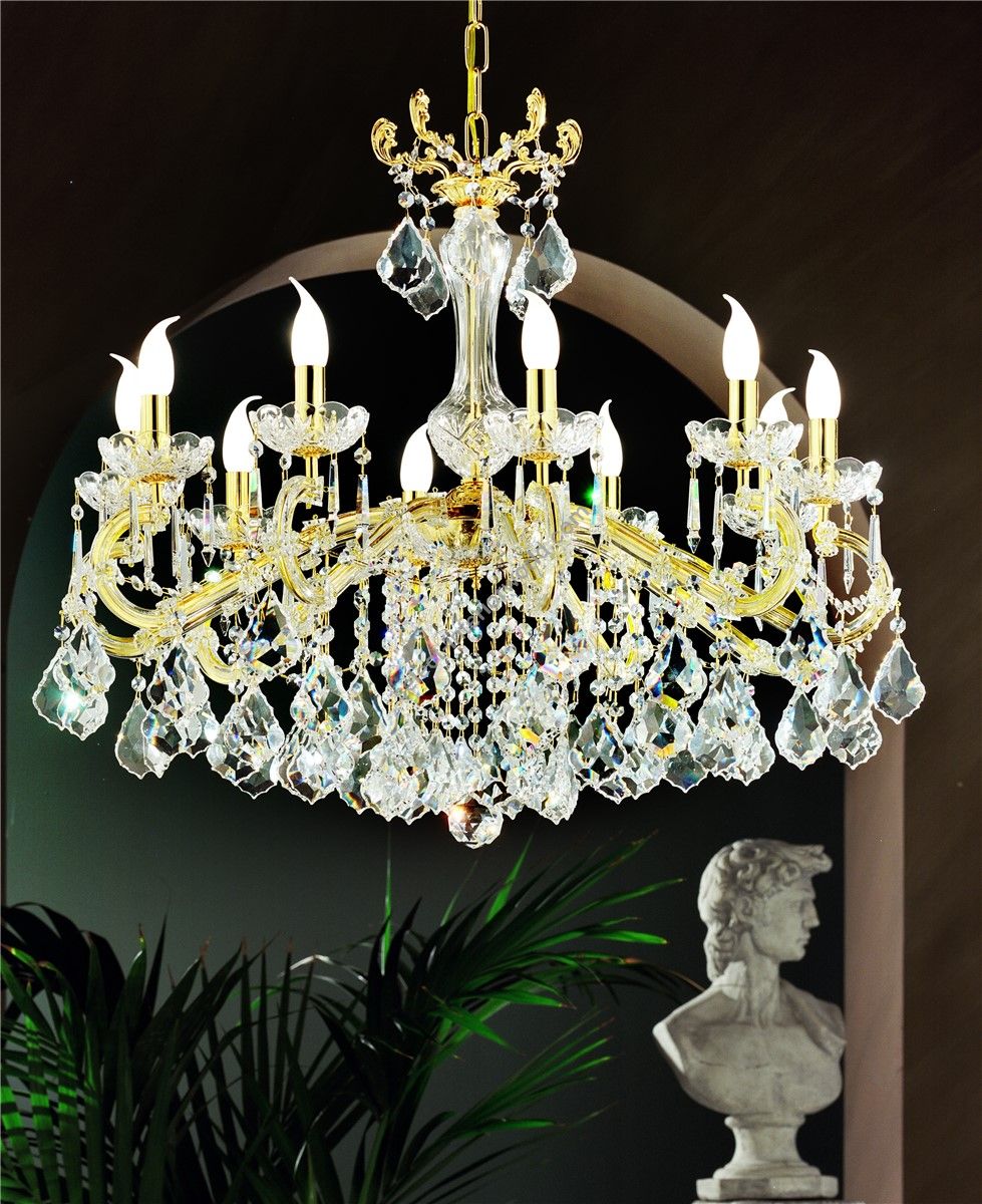 Italian Luxury Lighting / Chandeliers / Maria Theresa 10 Lights 1033 010
