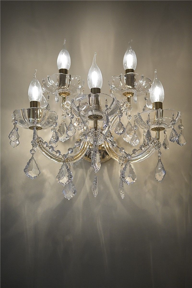 Italian Luxury Lighting / Wall Sconces / Maria Theresa 5 Lights 1039 005