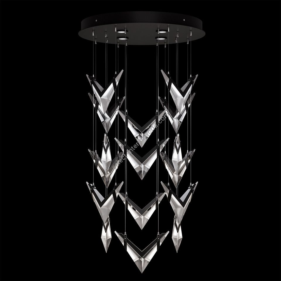 Fine Art Handcrafted Lighting / Pendants & Suspension Lights / BLADE 32"W Round
