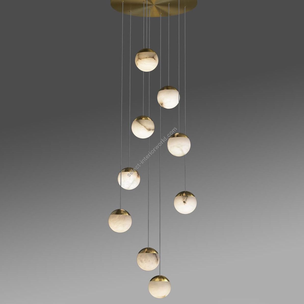 Boyd Lighting / Pendants & Suspension Lights / Callisto Nine and Twelve 10848/10849