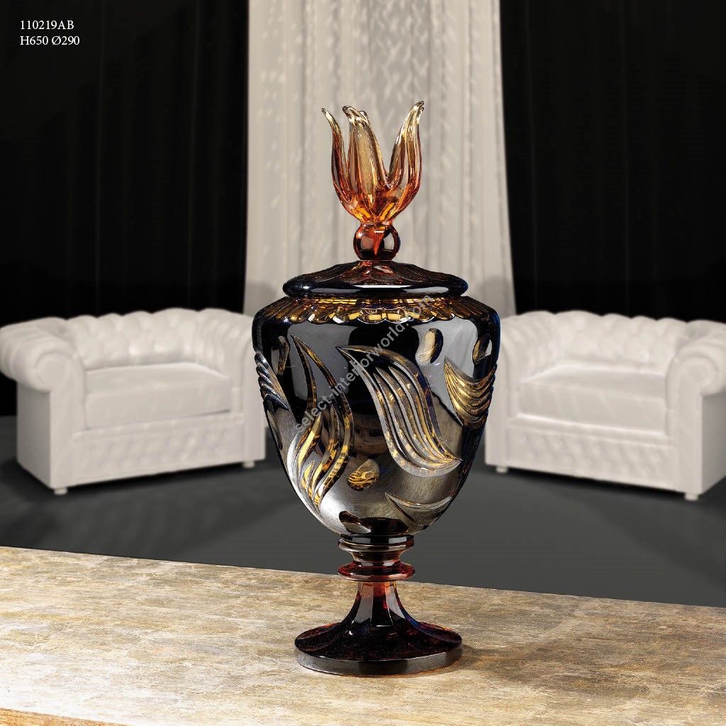 Italian Luxury Lighting / Vases / Crystal 65 cm 110219AB