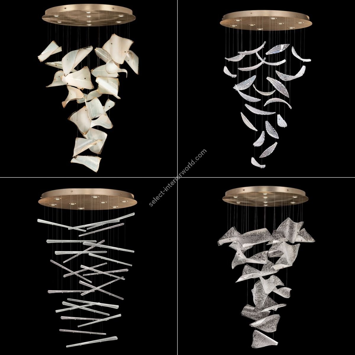 Fine Art Handcrafted Lighting / Pendant Lights / Elevate Round 895840-111