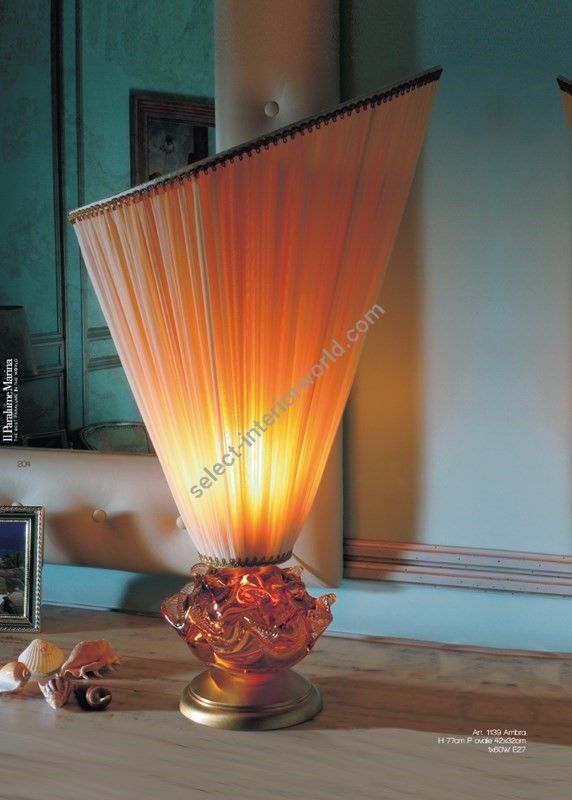 Il Paralume Marina / Table Lamps / 1139 Ambra