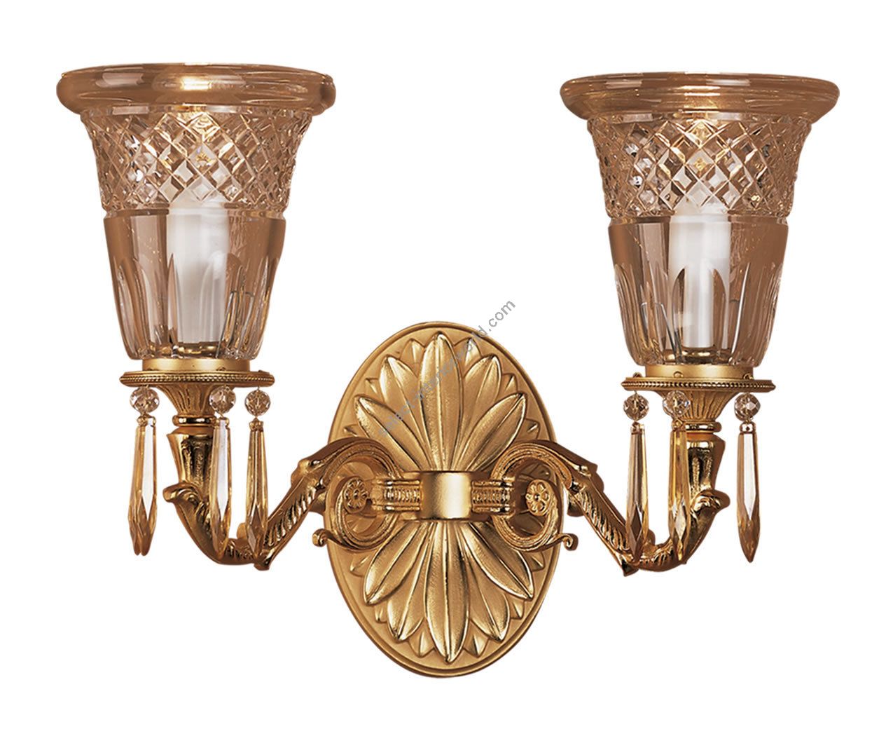 Mariner / Wall Sconces / Casted bronze Scholer crystal 19211.1