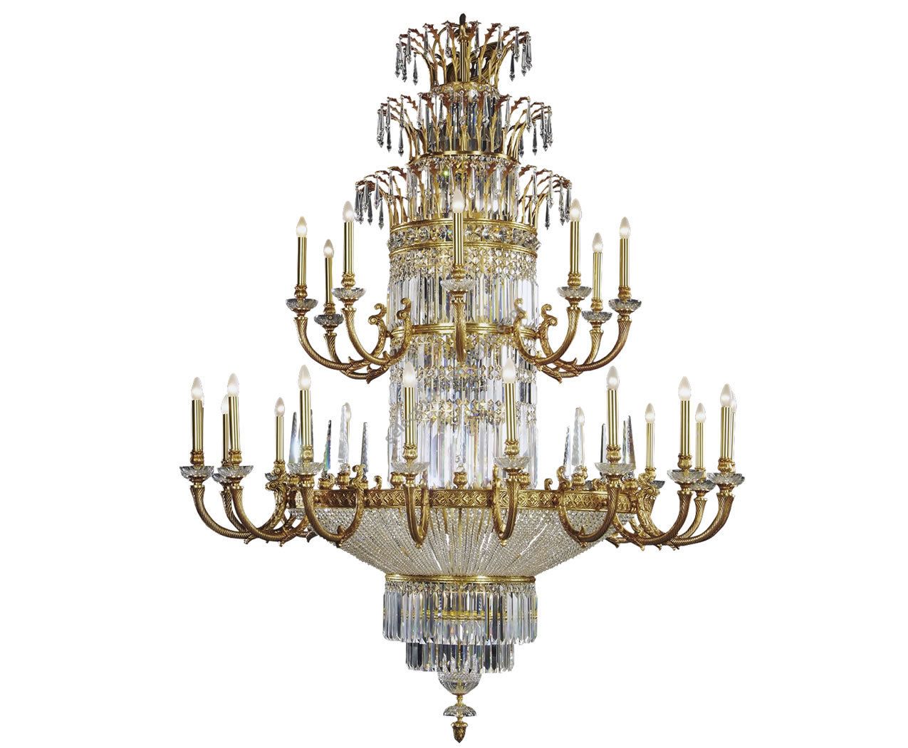 Mariner / Chandeliers / Casted Bronze & Scholer crystal 19893.0