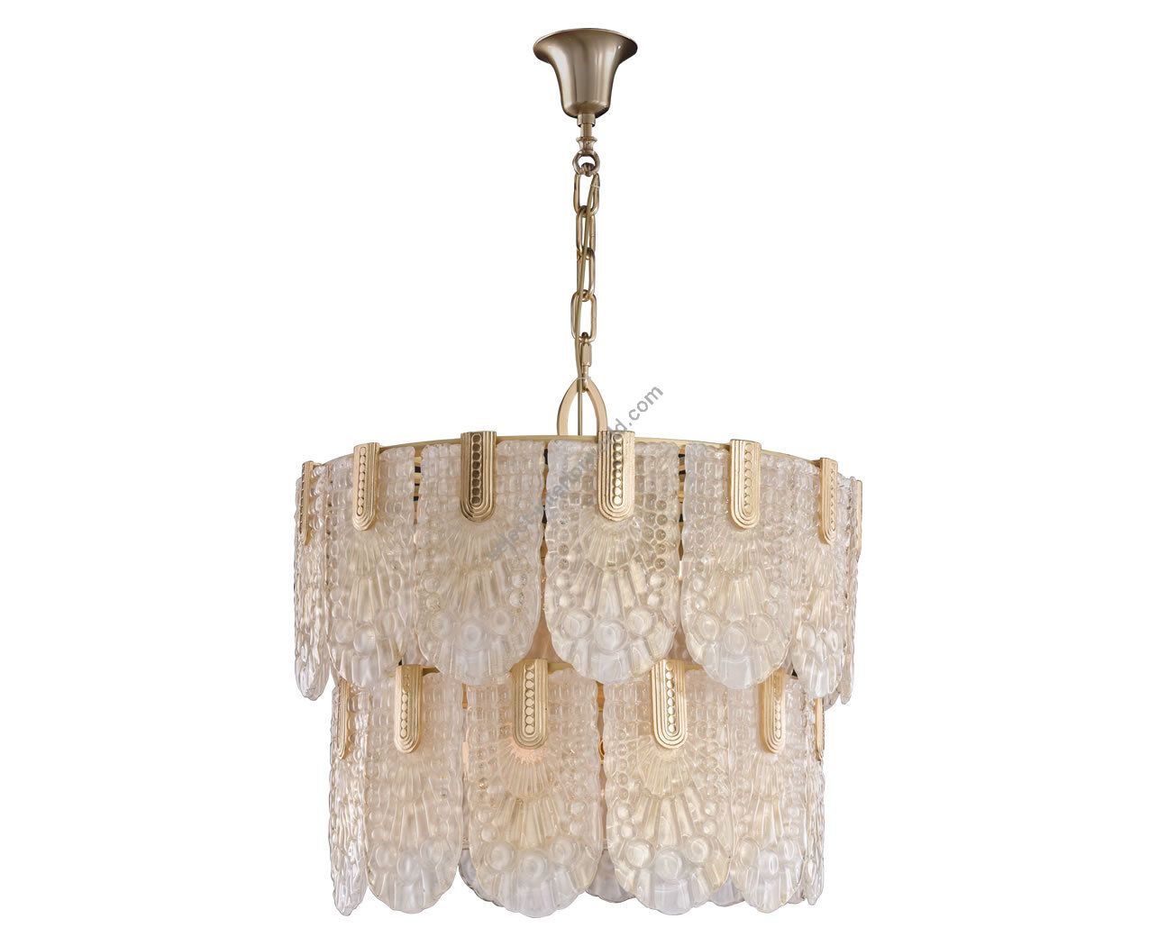 Mariner / Pendants & Suspension Lights / Casted Bronze & Venetian glass 20123.0