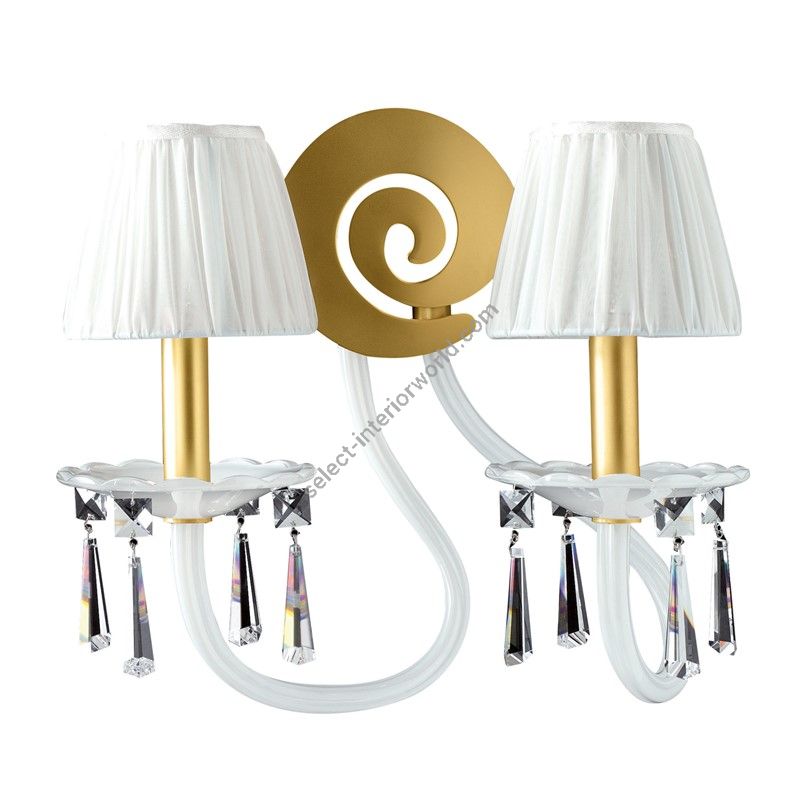 Patrizia Volpato / Wall Sconces / Intrecci Handcrafted Murano Glass