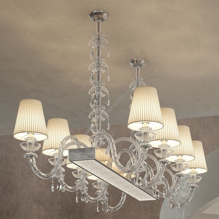 Patrizia Volpato / Chandeliers / Intrecci Handcrafted Murano Glass 1310-10