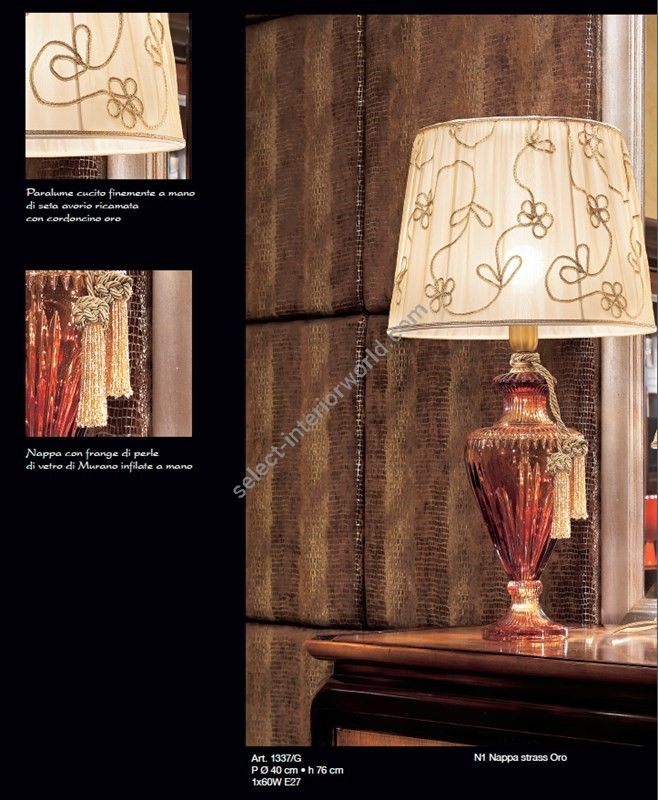 Il Paralume Marina / Table Lamps / 1337/G