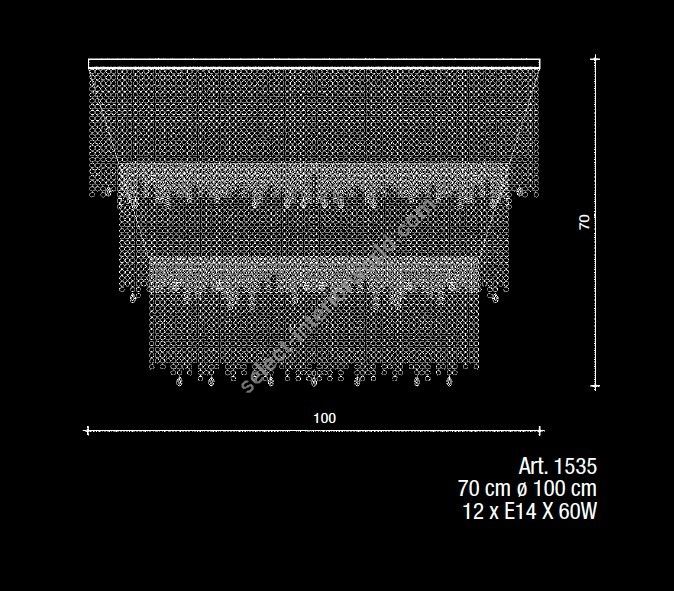 Il Paralume Marina / Chandelier / 1535