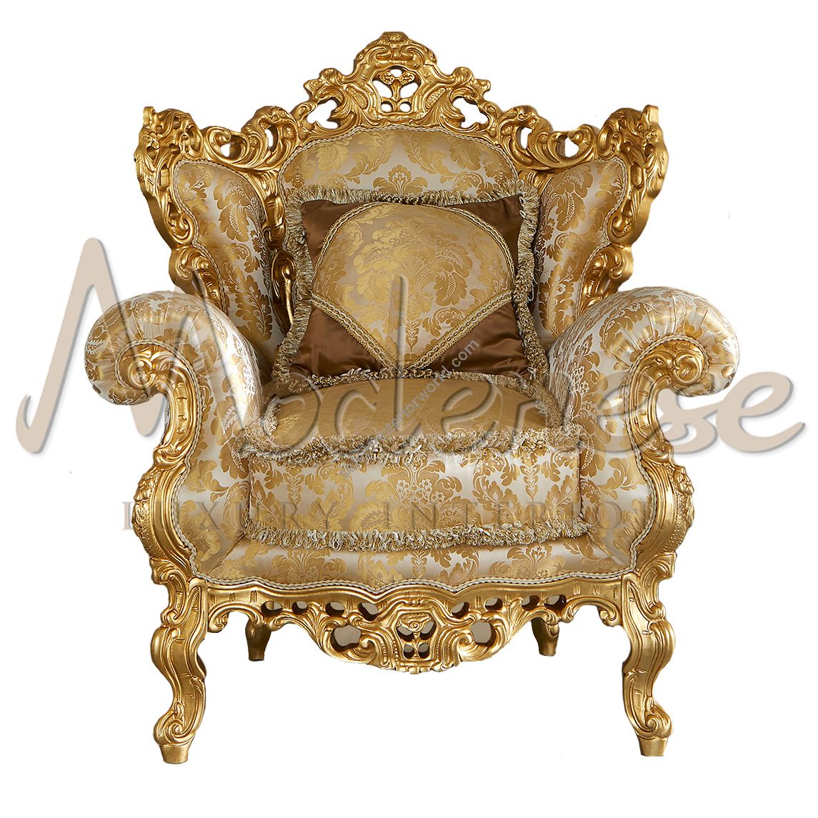 Modenese Luxury Interiors / Armchair / Baroque 15420
