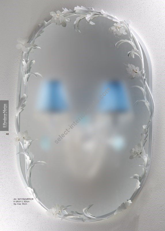 Il Paralume Marina / Wall Mirrors / 1627/BI/MIRROR